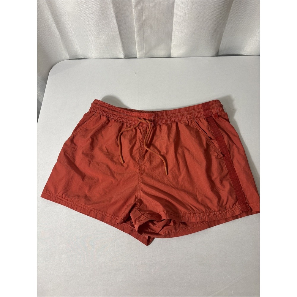 Athleta Expedition Women Size 2 Nylon Shorts Etruscan Red Hiking Trail Outdoors